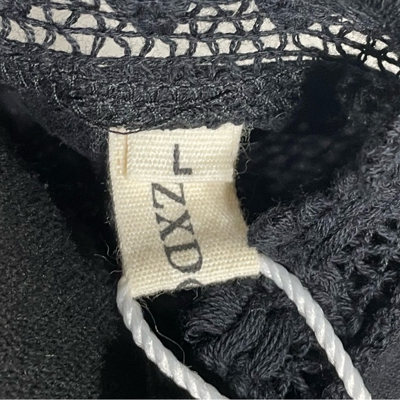 YZXDORWJ WIMENS MEXICAN FLORAL EMBROIDERED WRAP DRESS - Picture 14 of 14